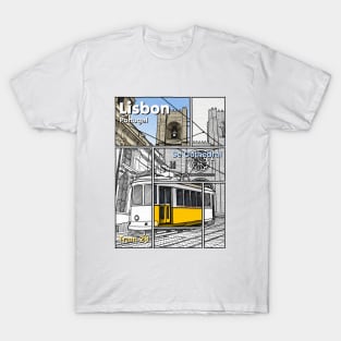 Lisbon Tram T-Shirt